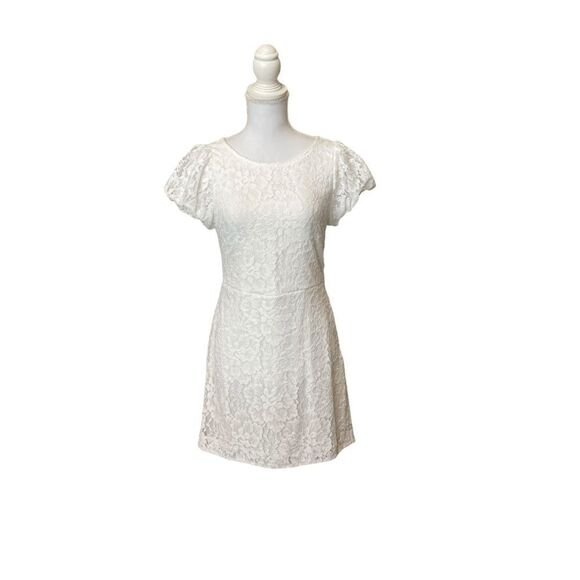 FREE PEOPLE Hailee Lace Mini Sheath Dress ~NWT~ - Picture 6 of 8